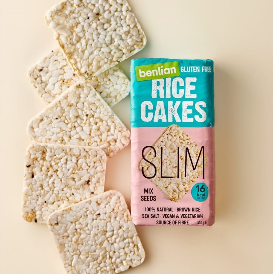 Benlian Rice Cakes Slim Mix Seeds 100 g