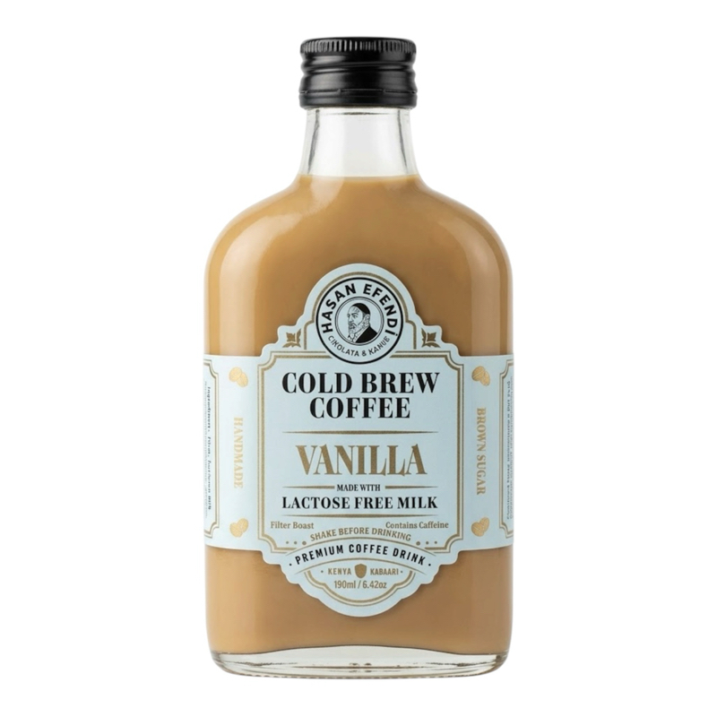 HASAN EFENDİ COLD BREW VANİLYA COFFEE 190 ML
