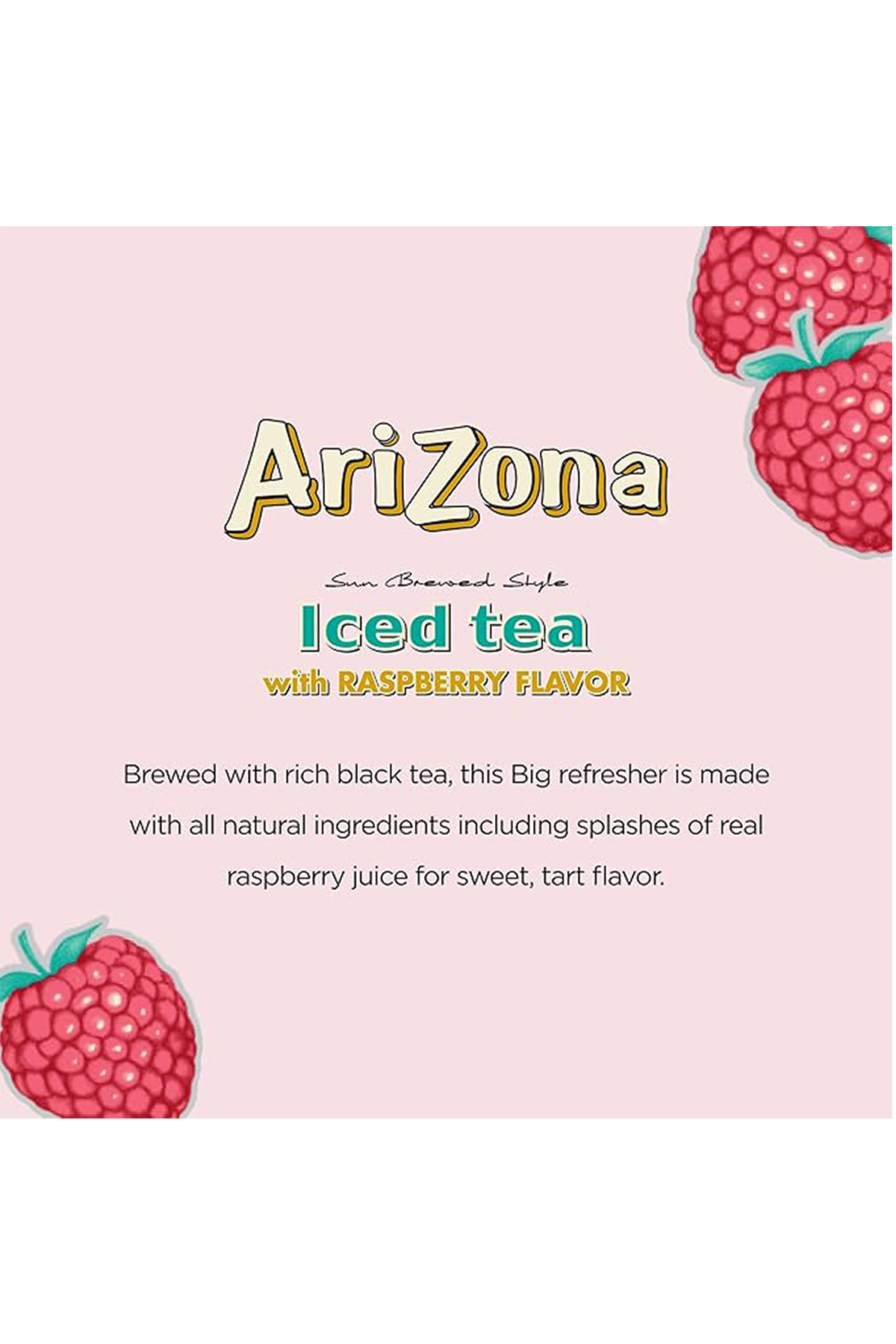 Arizona Raspberry Iced Tea 450 ml 