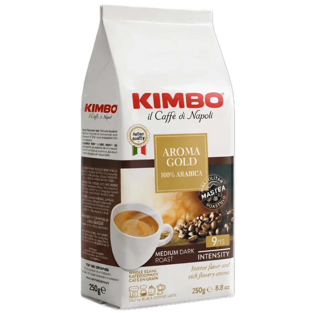 KİMBO AROMA GOLD %100 ARABİCA ÇEKİRDEK KAHVE 250 GR 