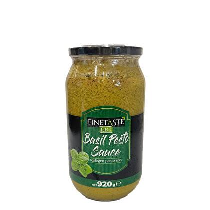 Fine Taste Basil Fesleğen Pesto Sos Edt 920 Gr