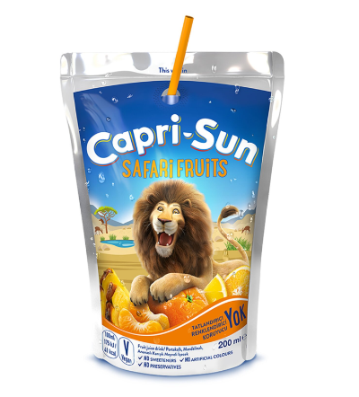 Capri-Sun Meyve Suyu Safari 200 ml