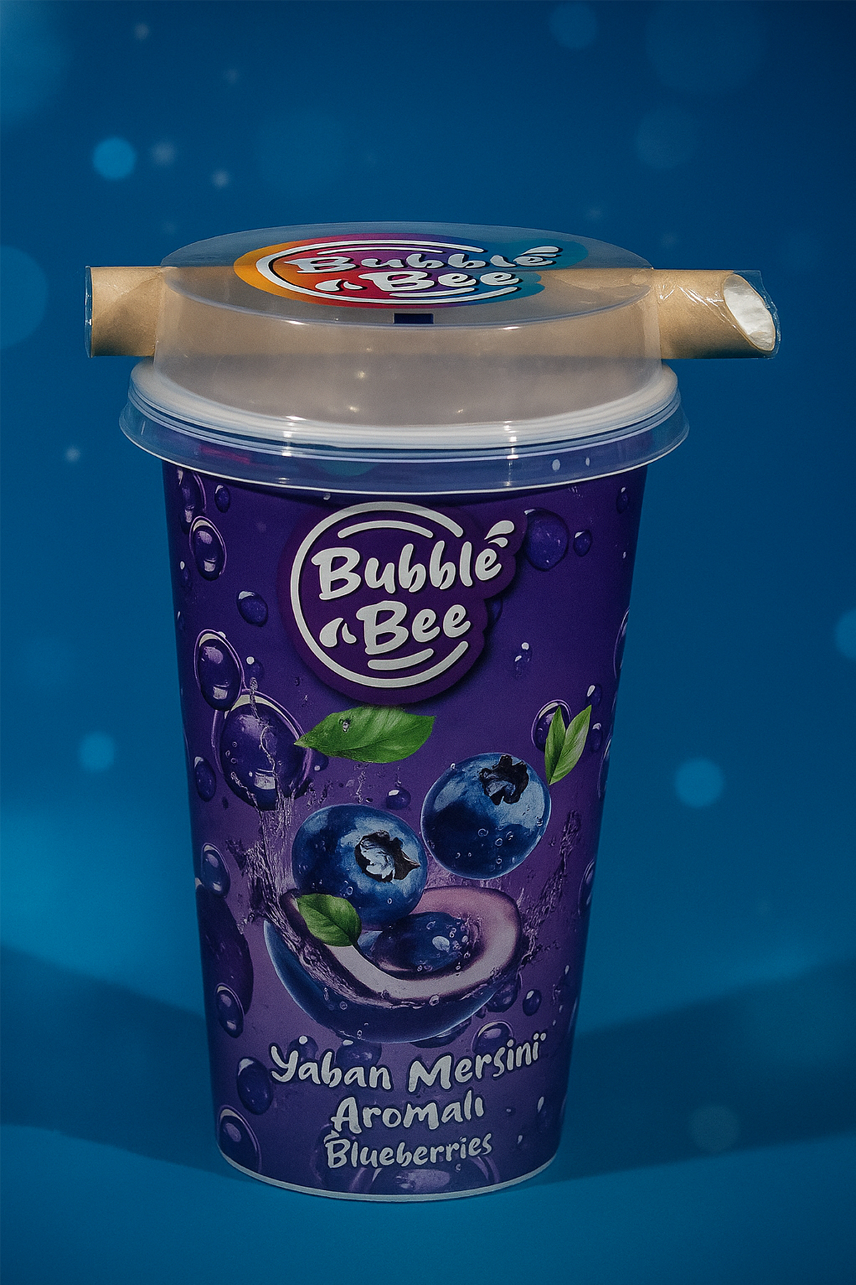 Bubble Bee Blueberries (Yaban Mersin Aromalı) 350 ml