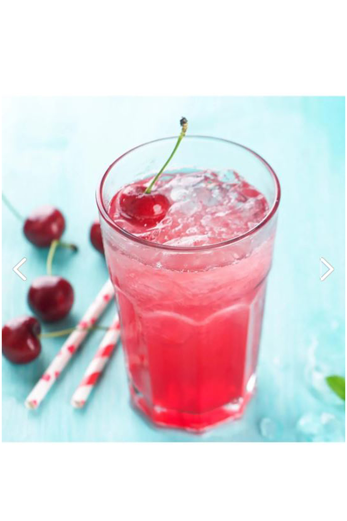 Chupa Chups Sparkli̇ng Cherry Bubble Gum Flavour 345 Ml 
