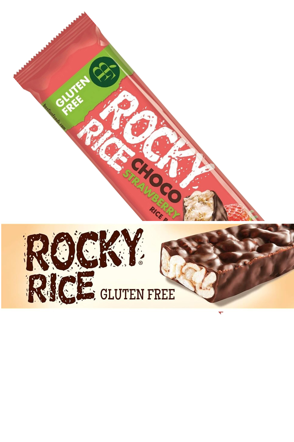 Benlian Choco Rocky Rice Strawberry 18 g