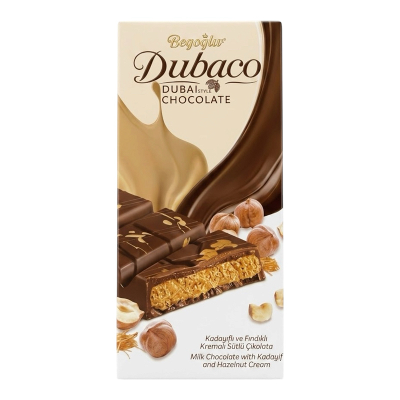 BEYOĞLU CHOCOLATE DUBAİ STYLE FINDIKLI 200 GR