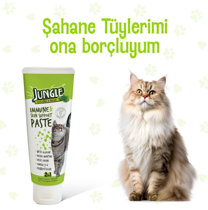 Jungle Kedi Macunu (Bağışıklık Ve Deri Tüy Sağlığı) 75 Ml