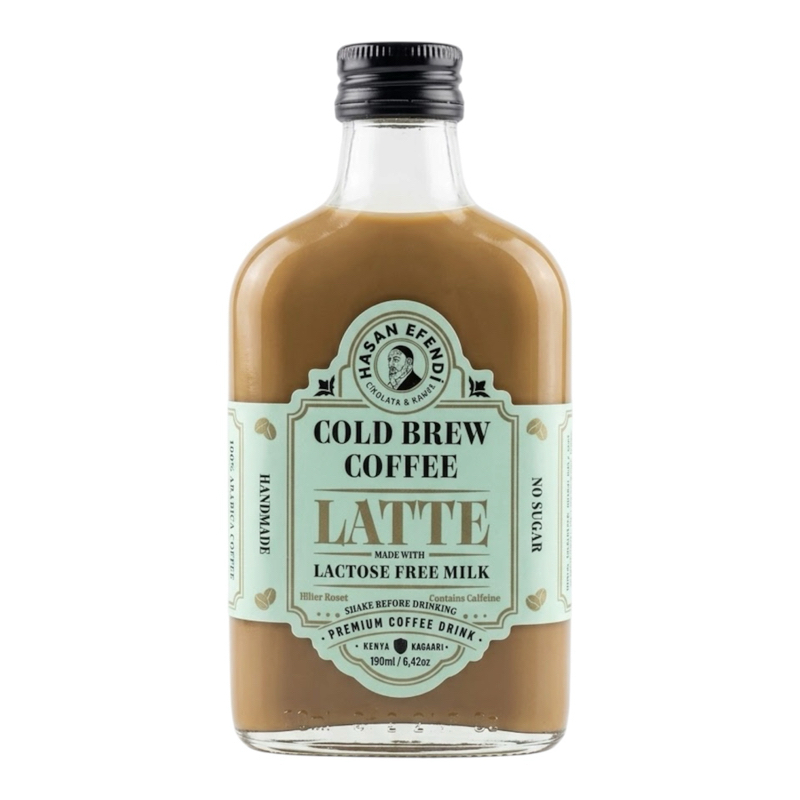 HASAN EFENDİ COLD BREW LATTE COFFEE 190 ML