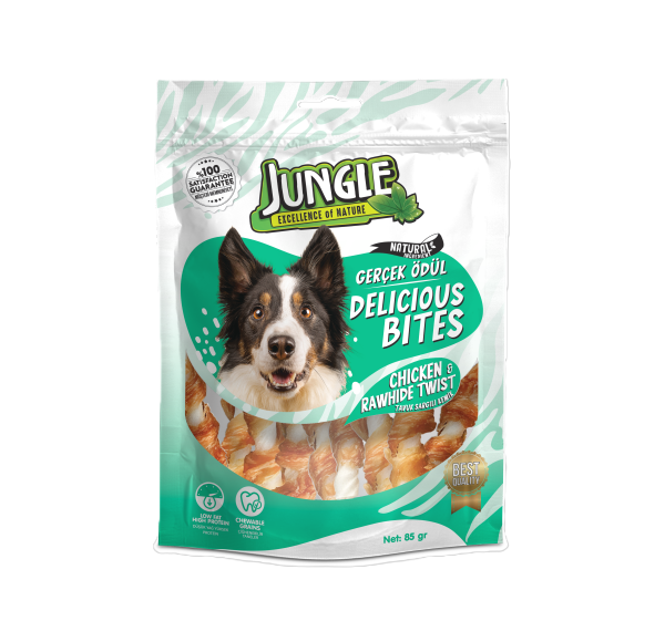 Jungle Köpek Ödül Maması Tavuk Sarılı 85 Gr