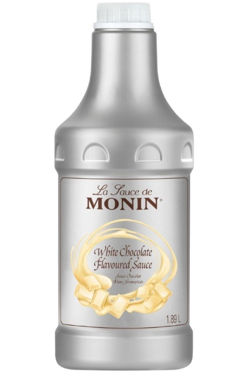 Monin Sauce White Chocolate (Beyaz Çikolata Sosu) 1890 ml Pet