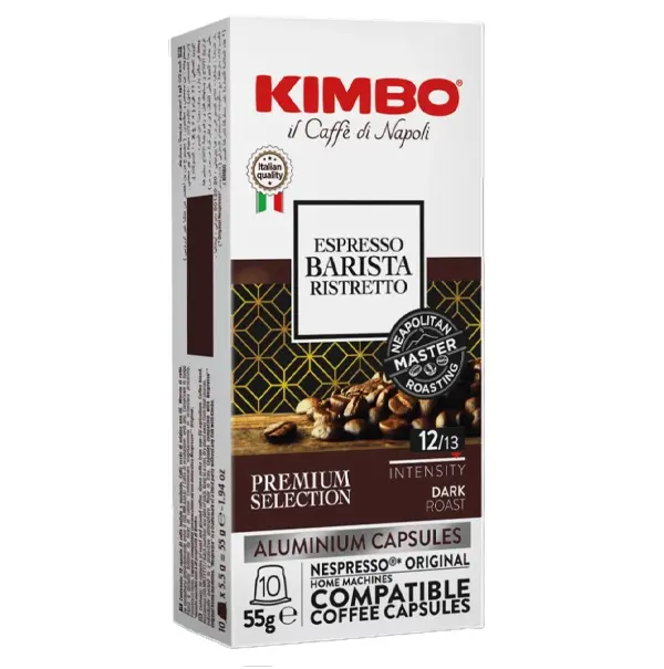 KİMBO NESPRESSO INTL BARİSTA RİSTRET ALÜMİNYUM KAPSÜL KAHVE 55 GR