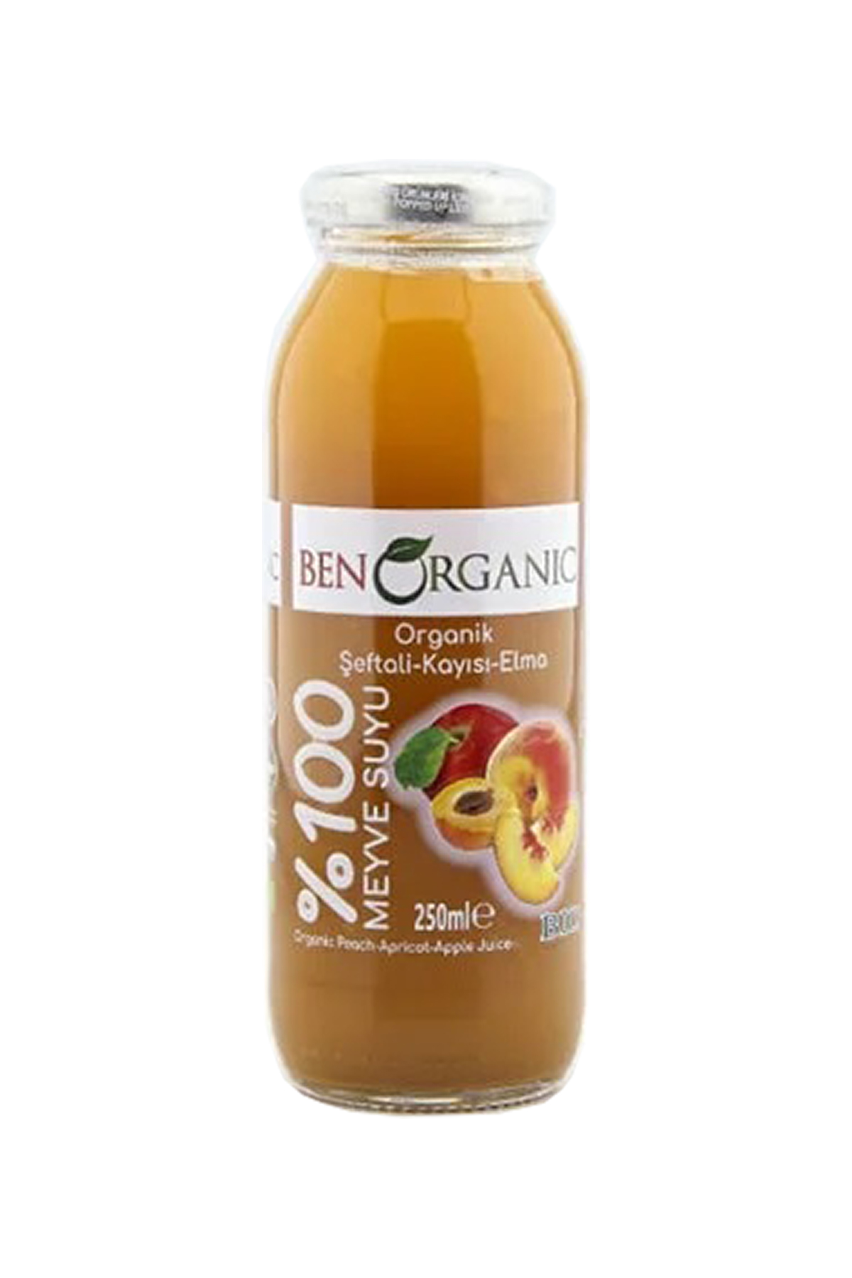 Ben Organic Kayısı & Şeftali Suyu 250 ml