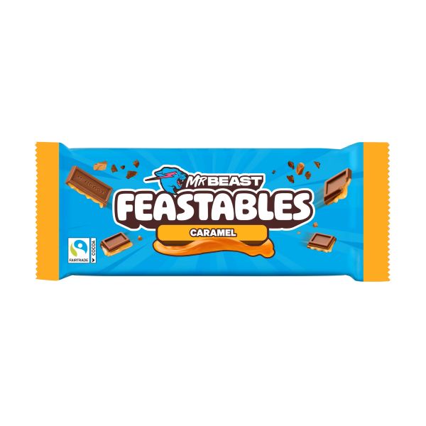 MR BEAST FEASTABLES CARAMEL BAR 60 GR 