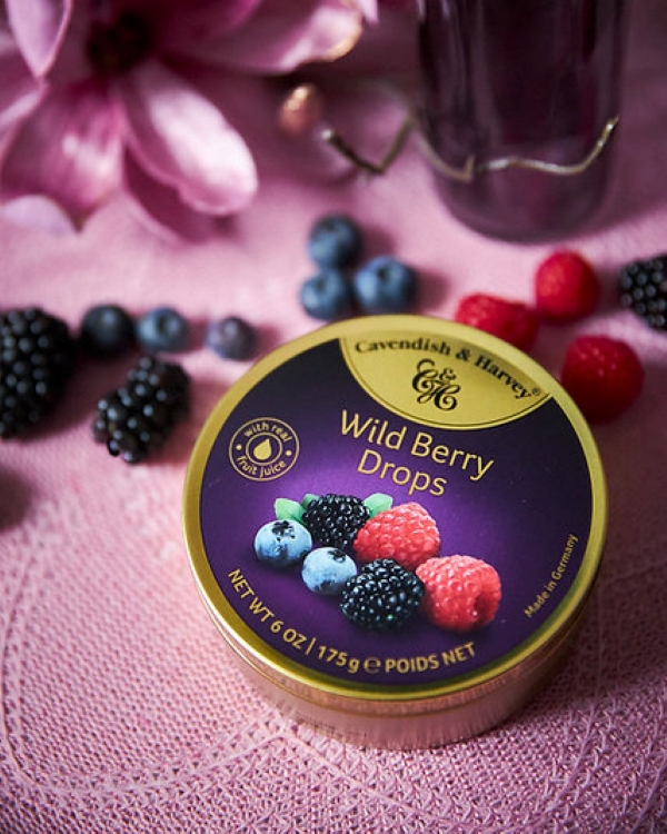 Cavendi̇sh & Harvey Wi̇ld Berry Drops (K.böğürtlen) 175 Gr