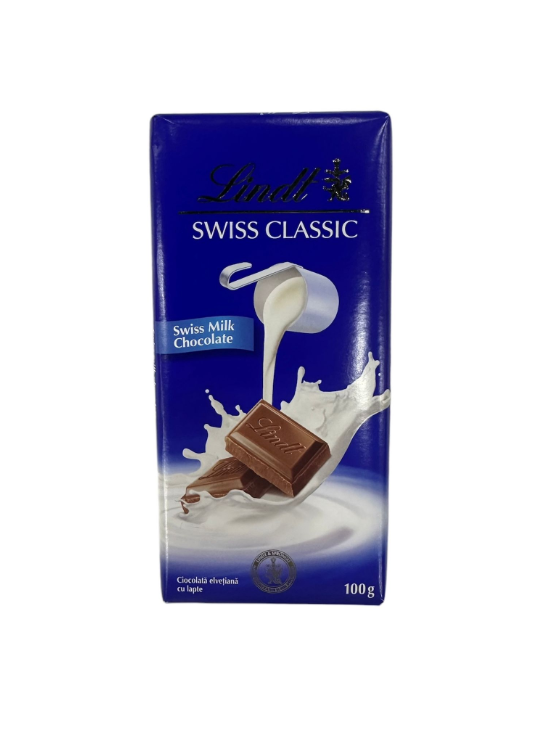 Lindt Swiss Classic Milk 100 gr
