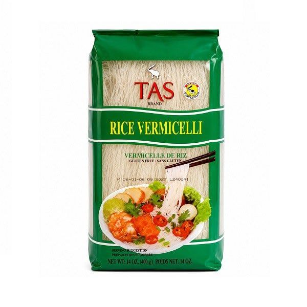 Tas Pirinç Şehriyesi Glutensiz Vermicelli 400 Gr