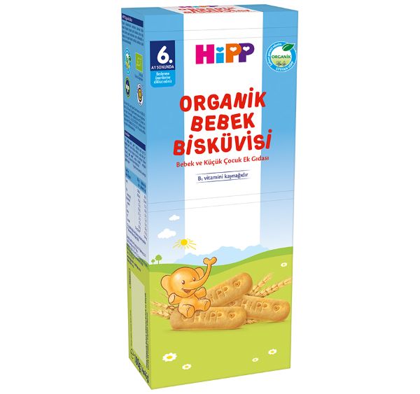 HİPP ORGANİK BEBEK BİSKÜVİSİ 180 GR