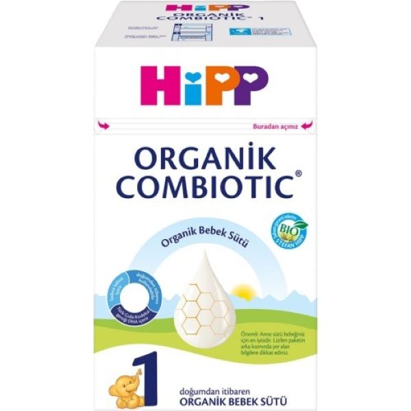 HİPP 1 ORGANİK COMBIOTIC BEBEK SÜTÜ 600 GR