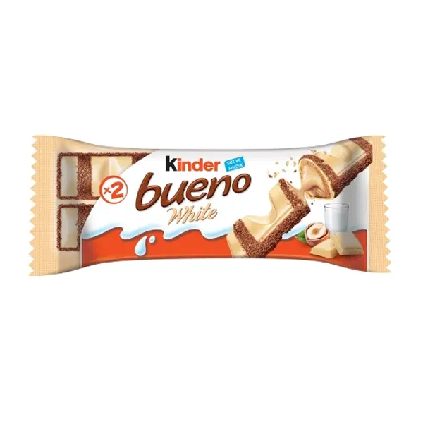 KİNDER BUENO WHİTE ÇİKOLATA T-2 39 GR 