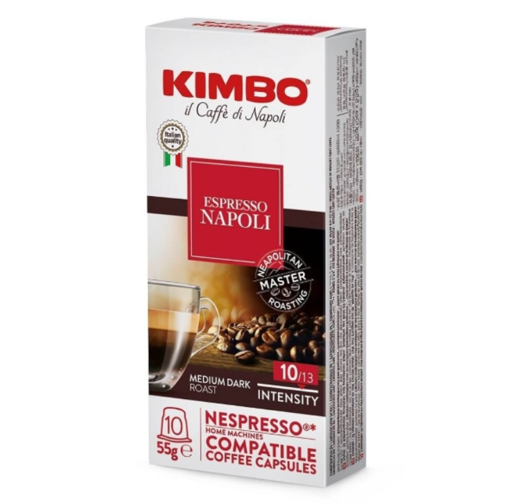 Kimbo Espresso Napoli Nespresso Uyumlu Kapsül Kahve 55 gr