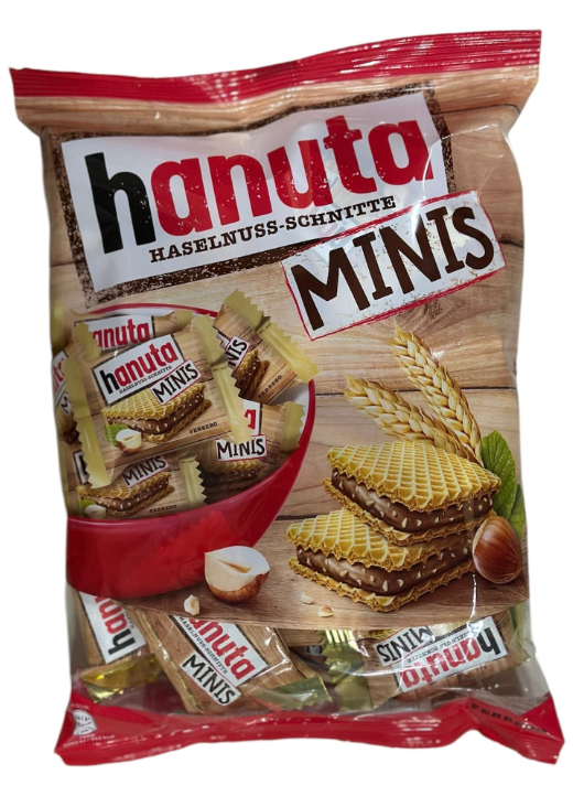 Hanuta Haselnuss-Schnitte Minis 200 gr