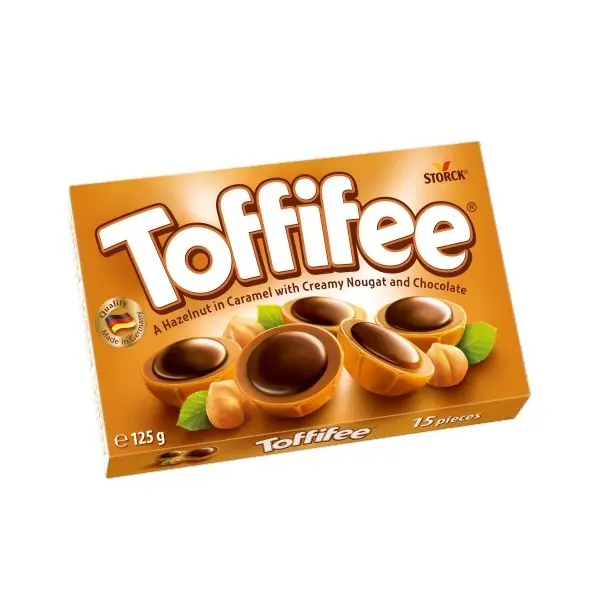 Toffifee Karamel Dolgulu Sütlü Findikli Çikolata 125 Gr