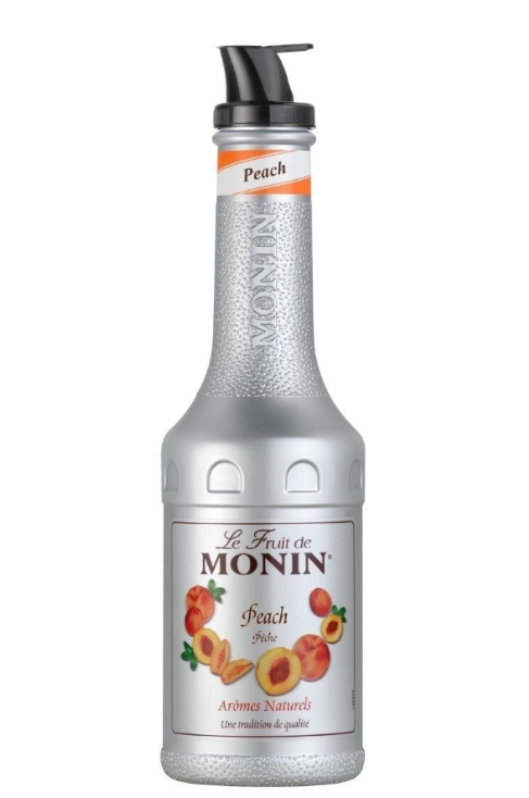 Monin Le Fruit Peach (Şeftali Püresi) 1000 ml Pet