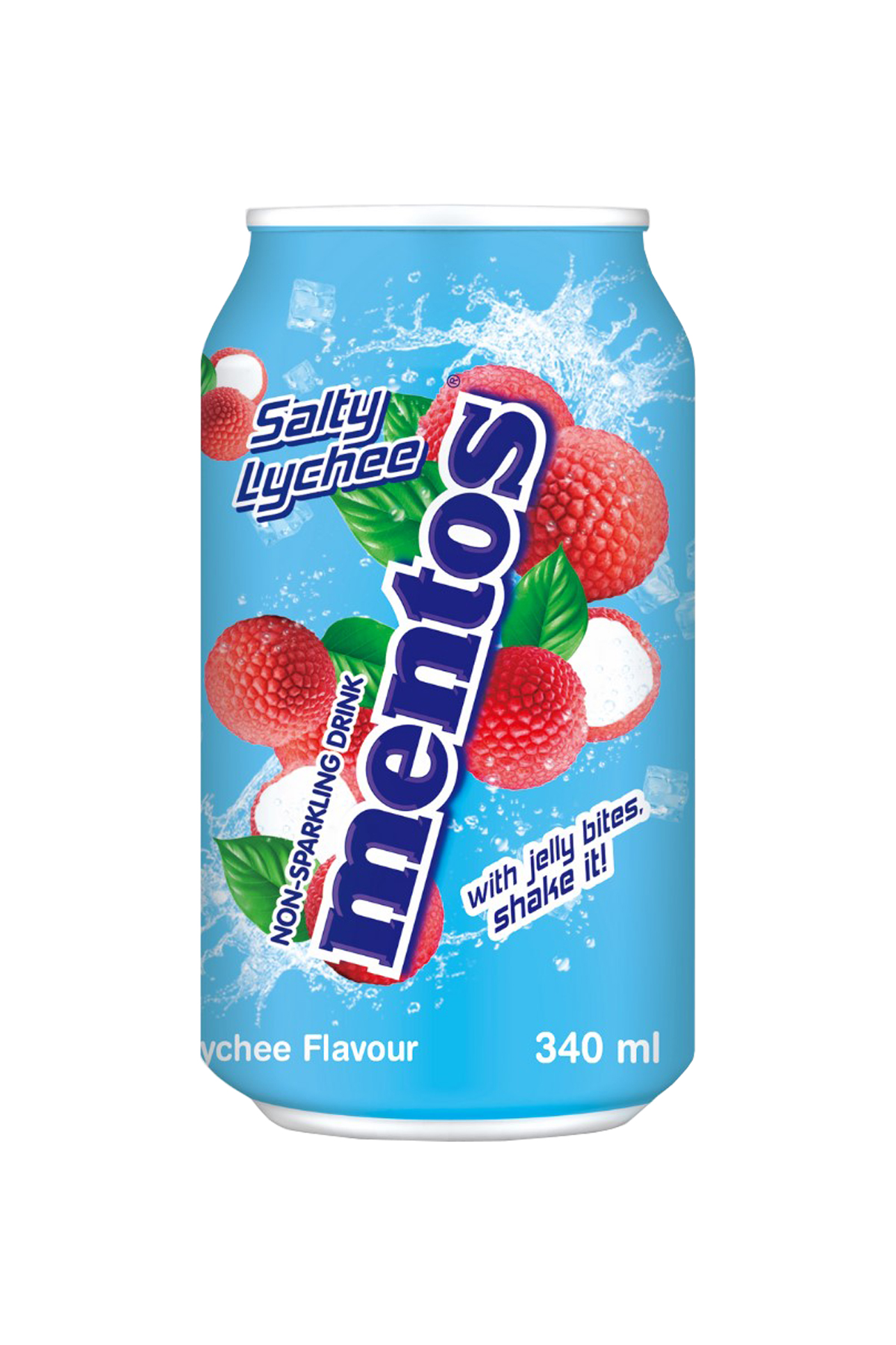 Mentos Non-Sparkling Drink Salty Lychee 340 ml