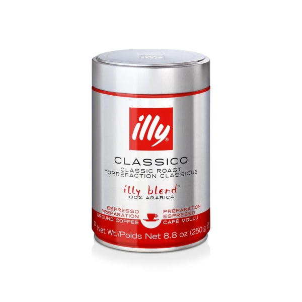 Illy Classic Roast (Kavrulmuş Toz Kahve) Teneke 250 Gr