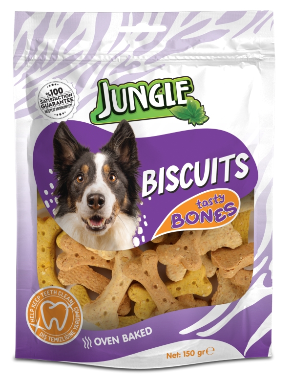 Jungle Köpek Bisküvisi Mix Junior 150 Gr