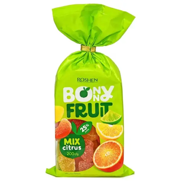ROSHEN BONNY FRUİT MIX CITRUS 200 GR