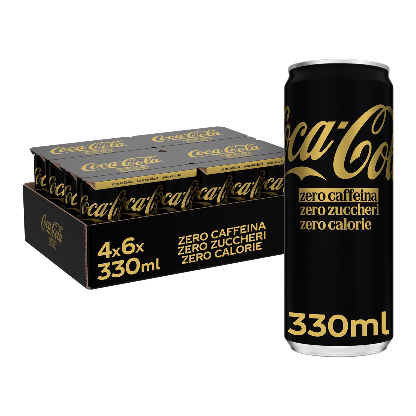 Coca-Cola Zero Caffeina Can 330 ml