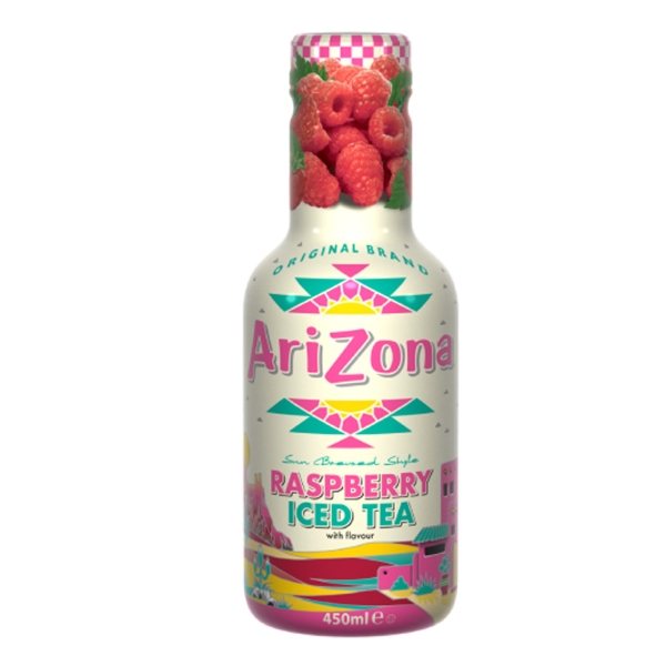 ARİZONA RASPBERRY ICED TEA 450 ML
