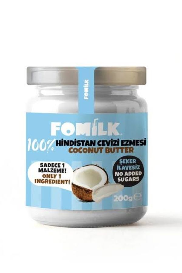 Fomilk Hindistan Cevizi Ezmesi Org. %100 200 Gr