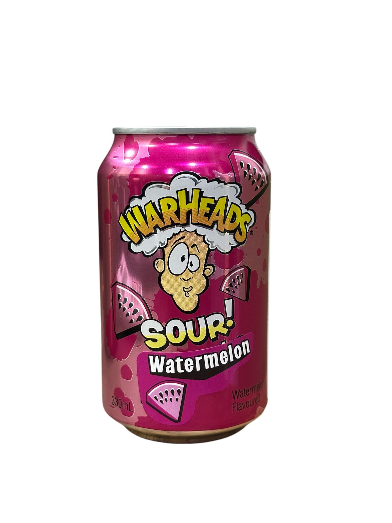 WARHEADS SOUR WATERMELON SODA 330 ML