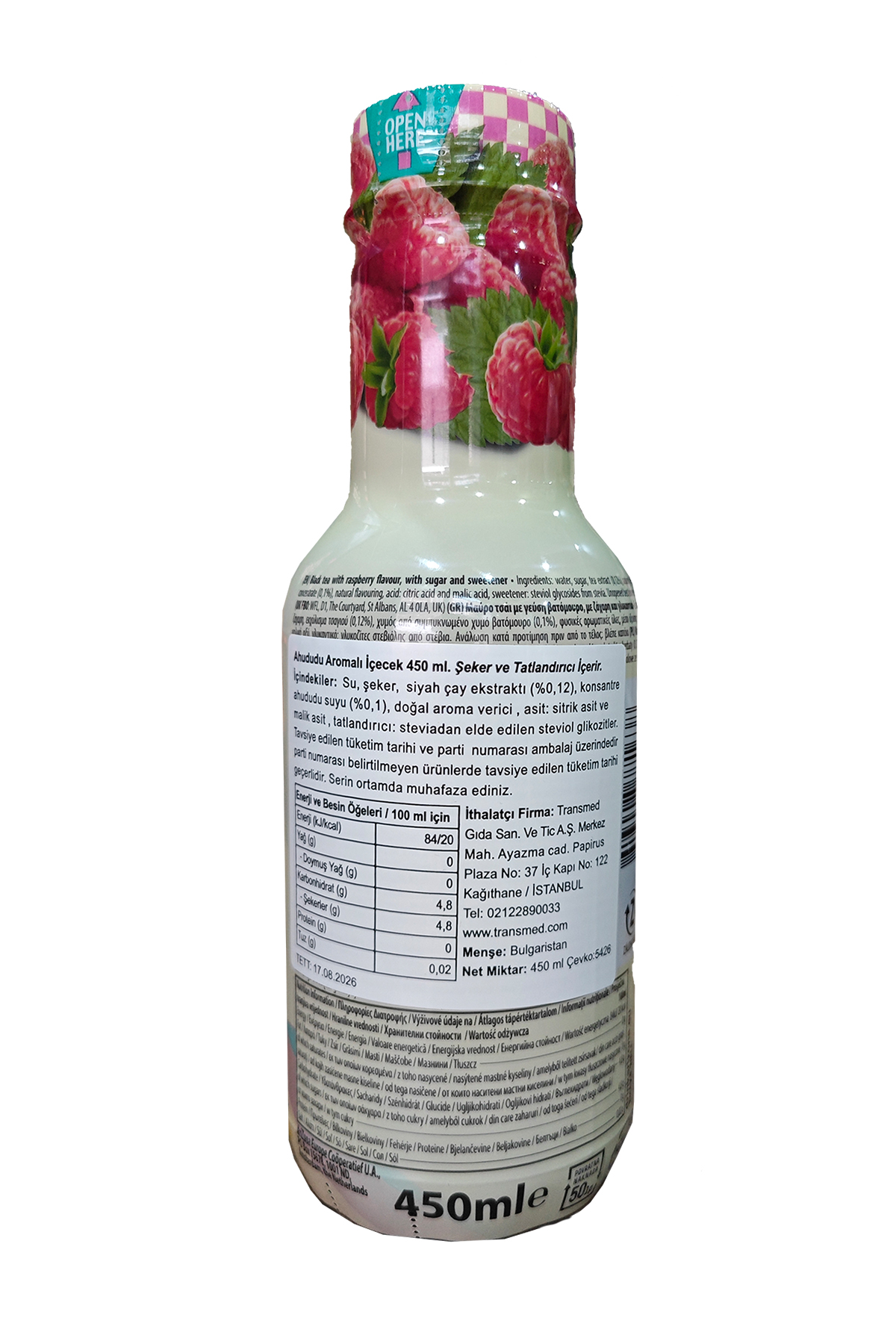 Arizona Raspberry Iced Tea 450 ml 