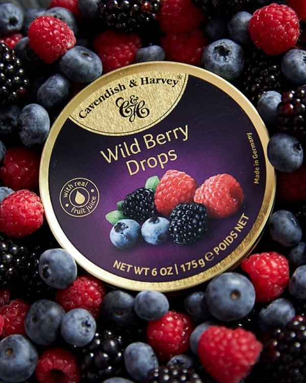 Cavendi̇sh & Harvey Wi̇ld Berry Drops (K.böğürtlen) 175 Gr