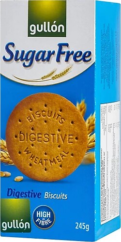 GULLON DİGESTİVE ŞEKERSİZ BİSKÜVİ 245 GR 