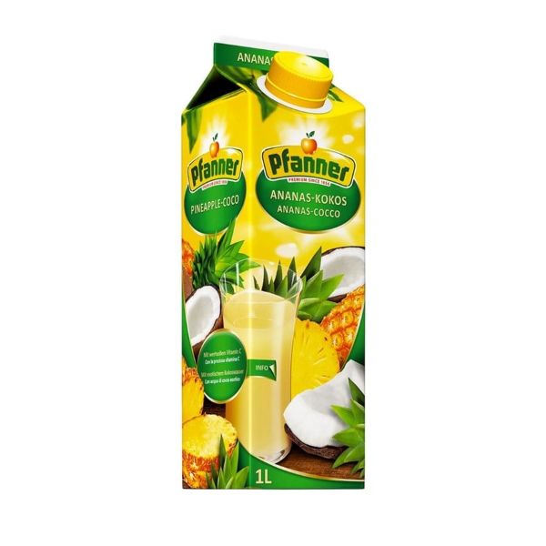 PFANNER ANANAS-KOKOS 1LT.MEYVE SUYU