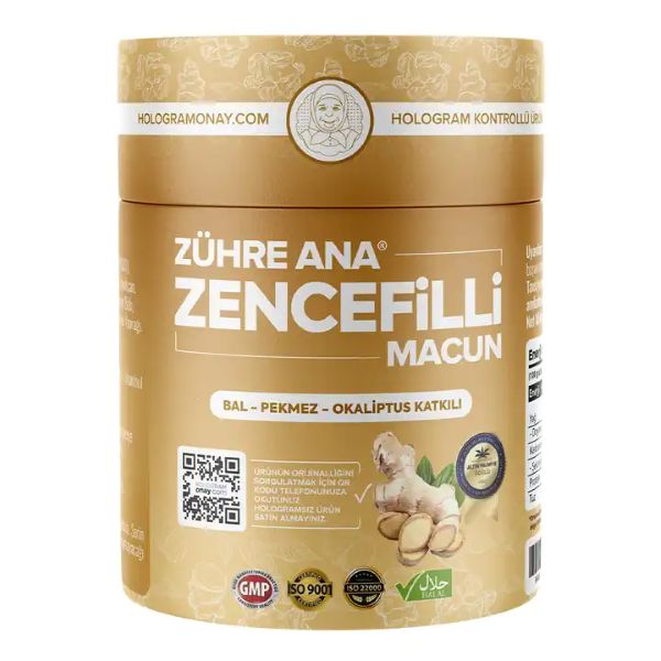 ZÜHRE ANA ZENCEFİLLİ MACUN 240 GR 