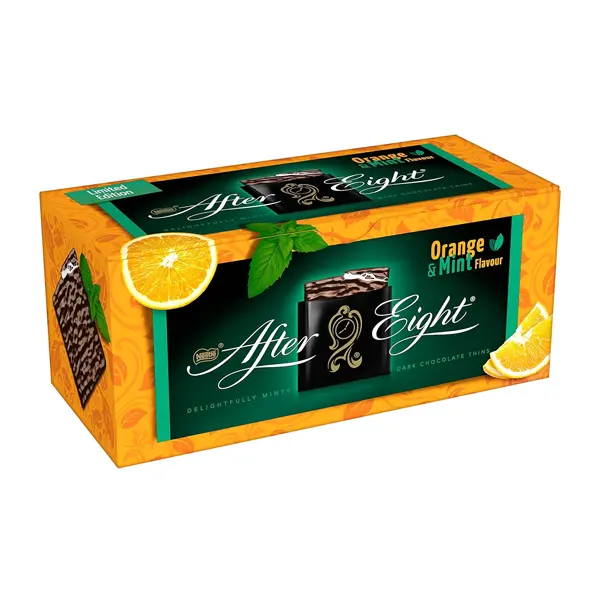 NESTLE AFTER EIGHT ORANGE &amp; MİNTY ( PORTAKAL &amp; NANELİ ) 200 GR