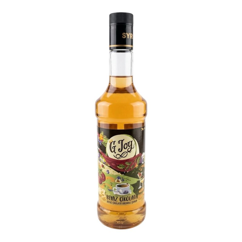 G-JOY BEYAZ ÇİKOLATA AROMALI KAHVE ŞURUBU 800 ML