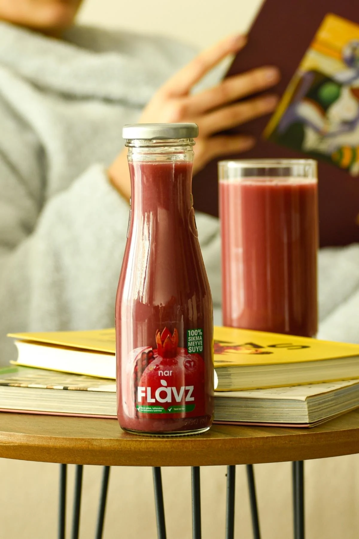Flavz %100 Sıkma Nar Suyu 250 ml