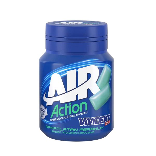 Vivident Comfort Action Nane ve Okaliptüs Aromalı Sakız 67 gr