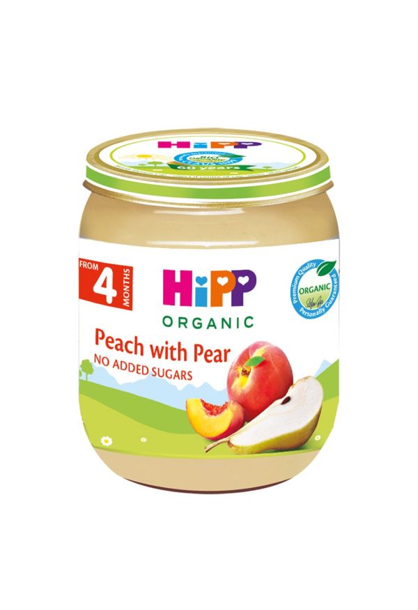 HİPP ORGANİK ARMUTLU ŞEFTALİ PÜRESİ 125 GR