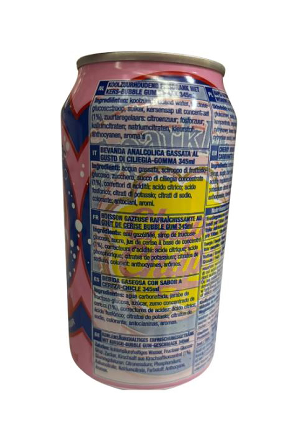 Chupa Chups Sparkli̇ng Cherry Bubble Gum Flavour 345 Ml 