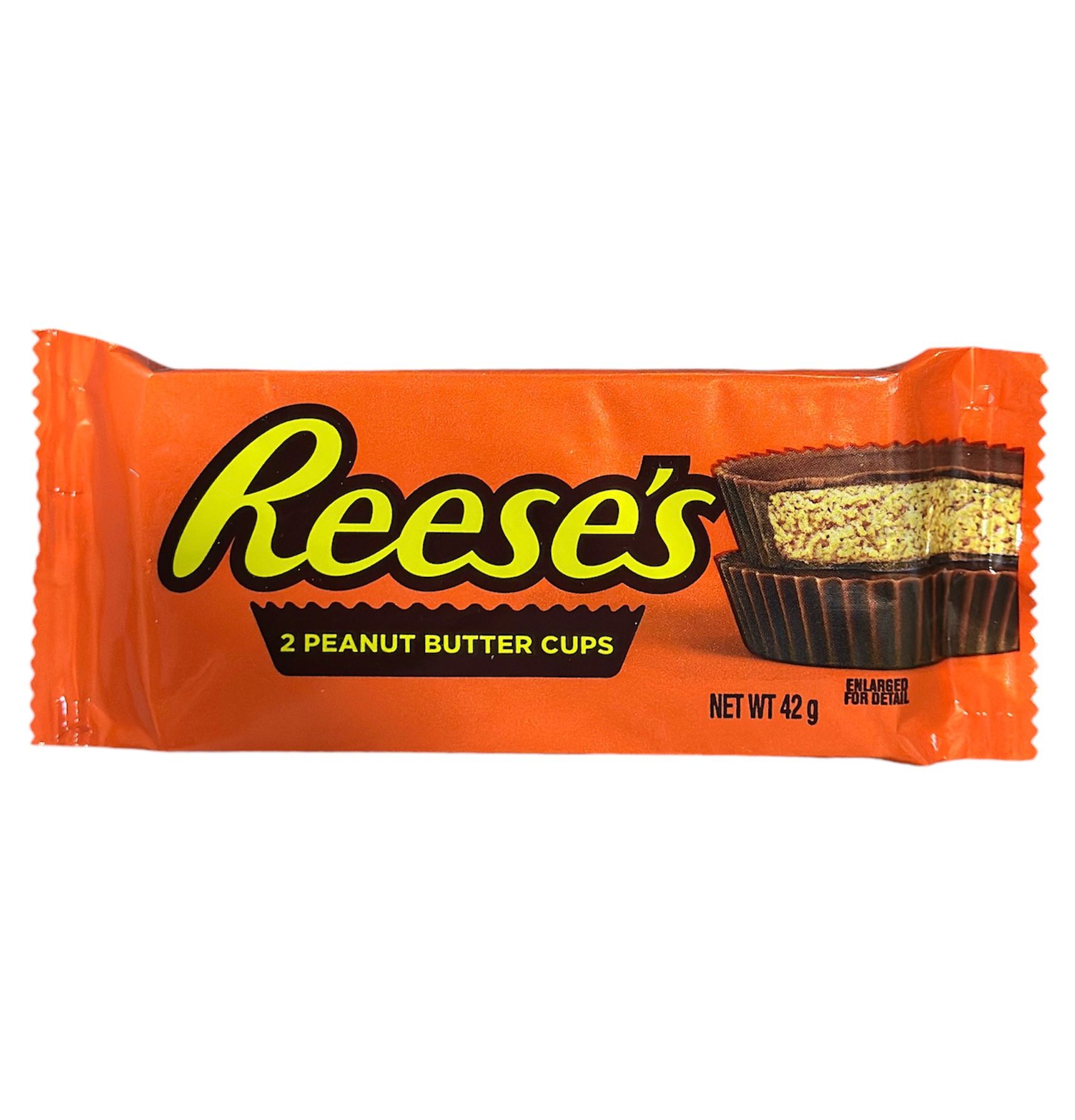 REESE'S 2 PEANUT BUTTER CUPS 42 GR