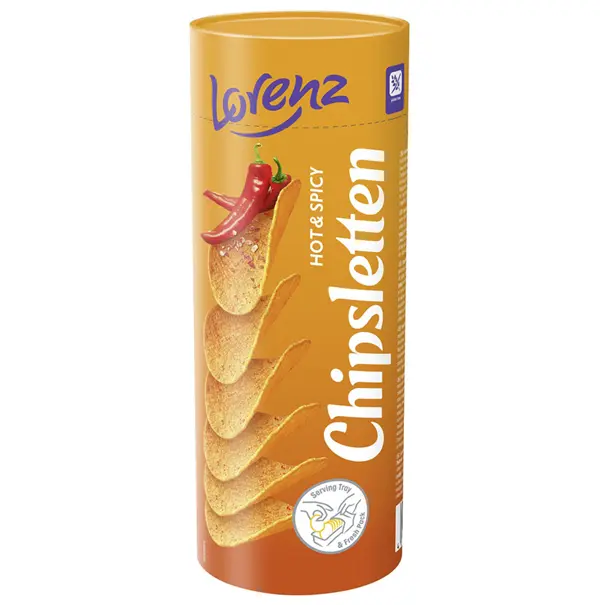 LORENZ HOT & SPICY FLAVOUR CHİPSLETTEN 100 GR