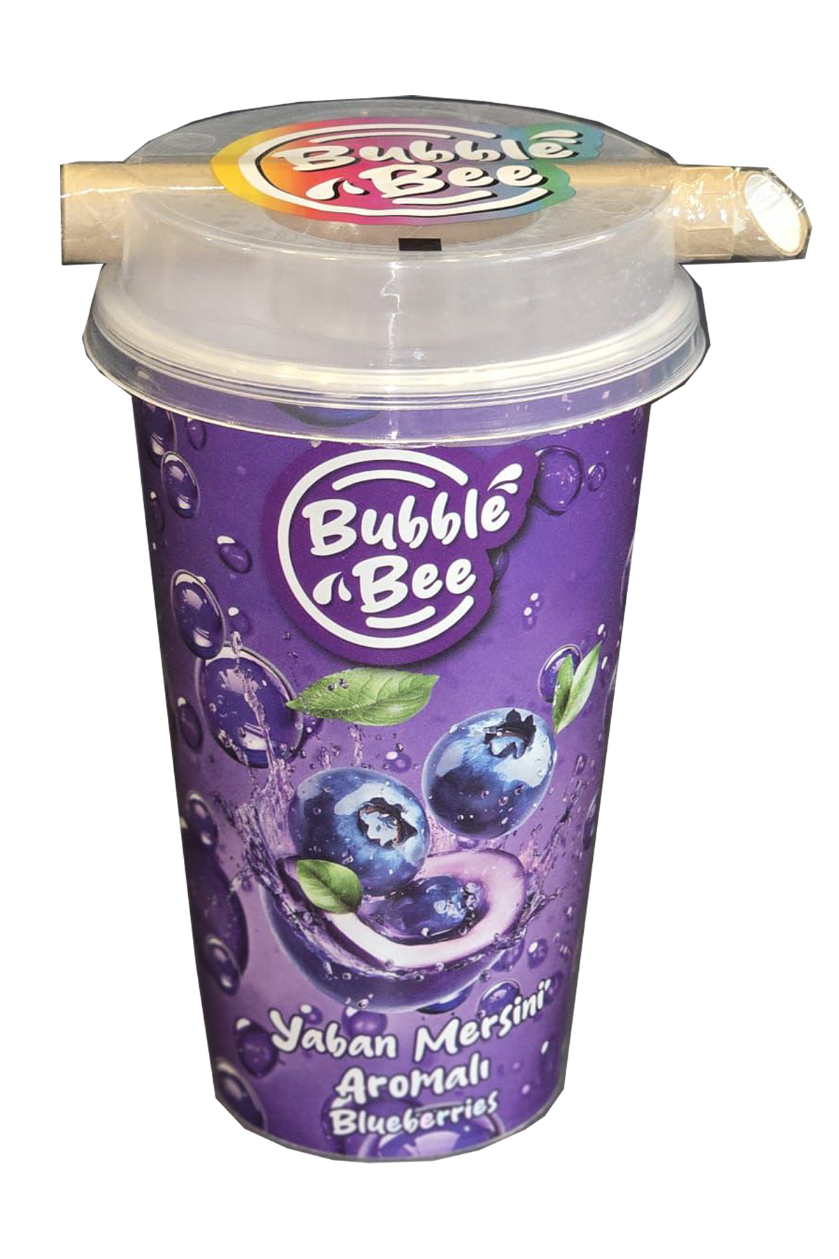BUBBLE BEE 4 Misket Limonu – 4 Yaban Mersini Aromalı İçecek 350 ml – Karma Koli 8’li