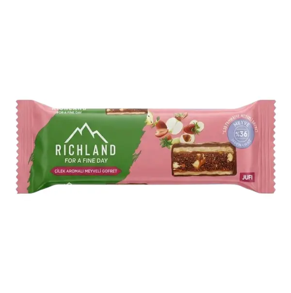 RICHLAND ÇİLEK MEYVELİ GOFRET 30 GR